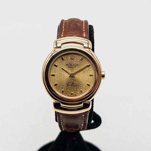 ROLEX CELLINI 26mm 18k Yellow Gold Ladies Watch main image 4